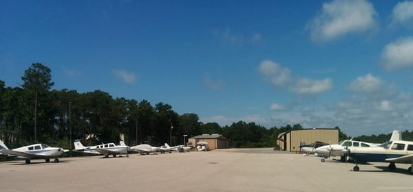 Carrabelle airport outside view