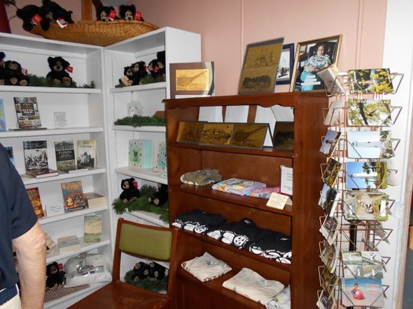 Gift shop at Carrabelle History Museum