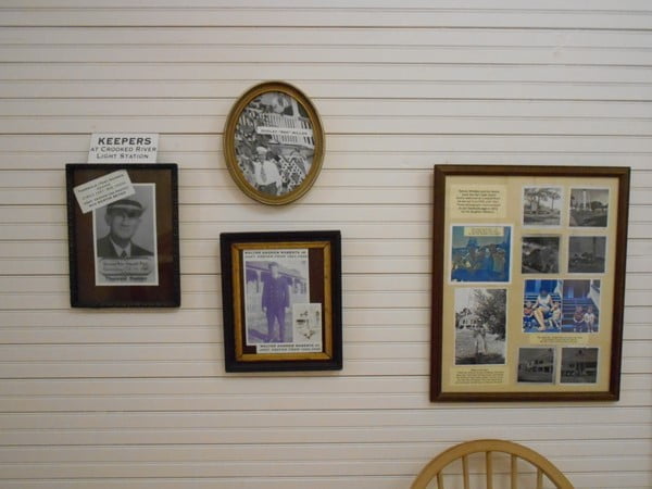 Informational art at Crooked River Lighthouse