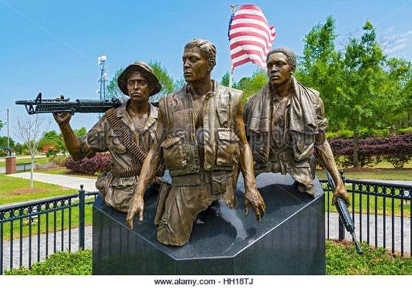 Three Soldiers Memorial, Apalachicola