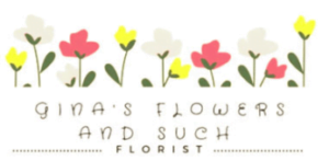 Gina's Flowers and Such Logo