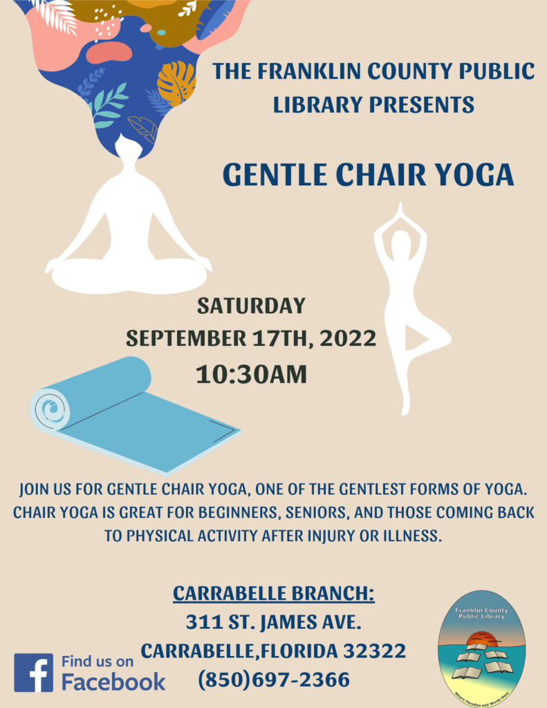 Gentle Chair Yoga Flyer