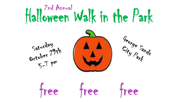 Halloween Walk in the Park Flyer