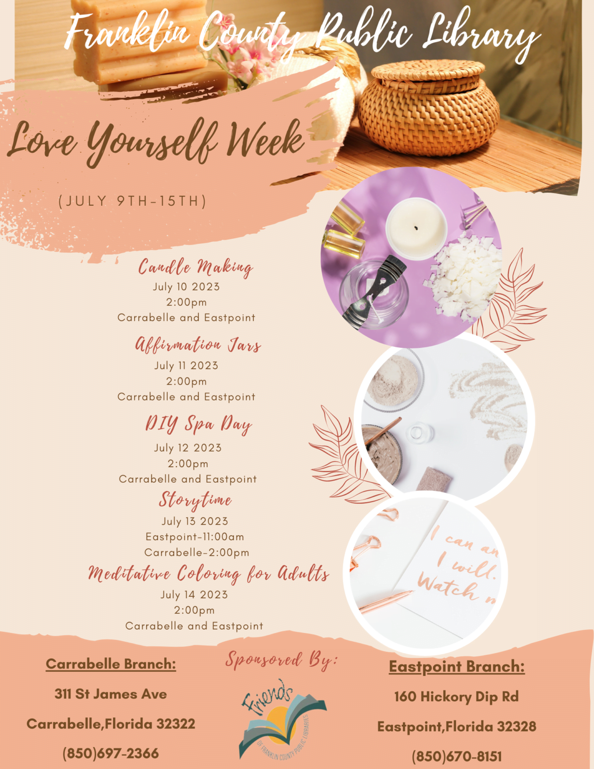 Love Yourself (Self-care and Mindfulness) Programs: Crafts, Activities ...