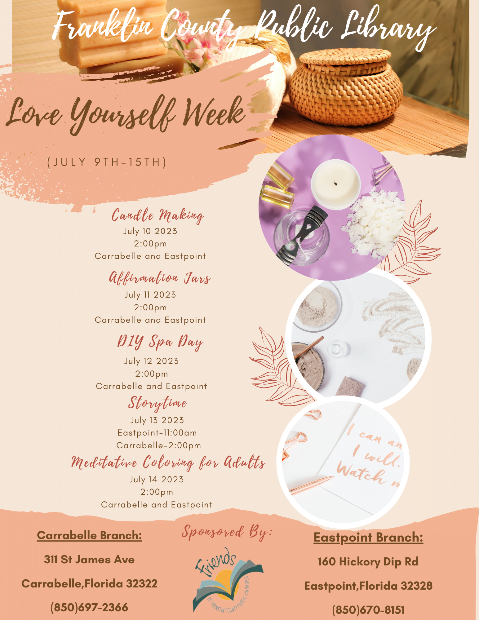 Love Yourself Program flyer