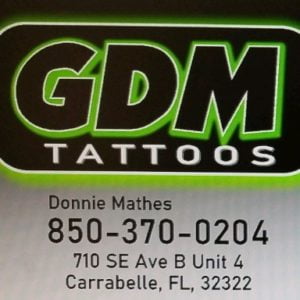 GDM Tattoos Logo