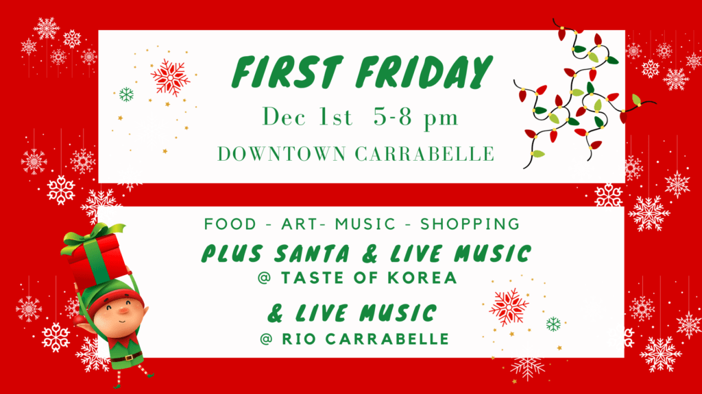 Dec First Friday cover flyer